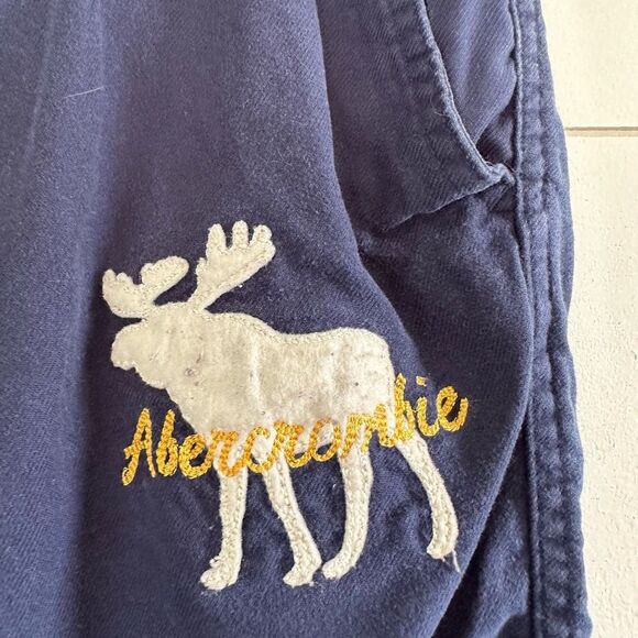 Abercrombie & Fitch Men’s Small Navy Y2K 2000s Moose Cargo Pants - Picture 2 of 6